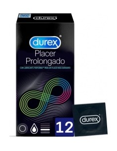 Durex® Placer Prolongado Preservativos 12Uds