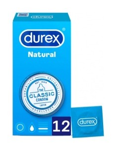 Durex® Natural Plus Easy-On Preservativos 12Uds
