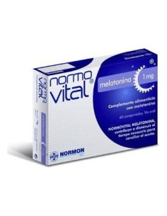 Normovital Melatonina 1Mg 60 Comprimidos