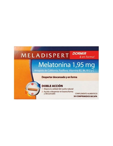 Meladispert Dormir Y Forma 1,95Mg 30Comp