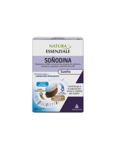 Angelini Natura Soñodina 30 Comprimidos Bicapa