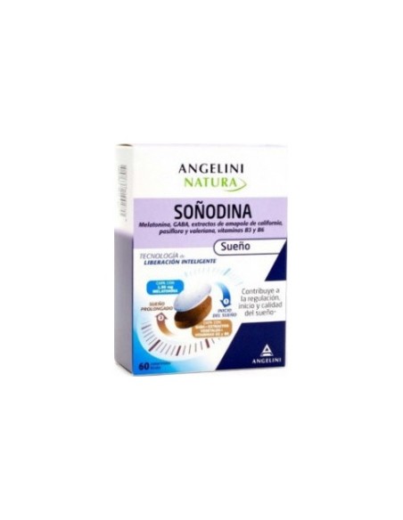 Angelini Natura Soñodina 60 Comprimidos Bicapa