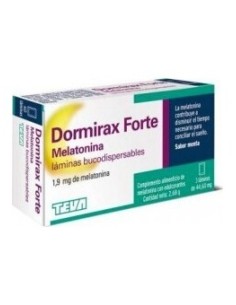 Dormirax Forte Melatonina 30 Laminas Buc