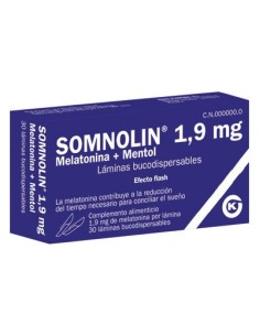 Kern Somnolin Melatonina + Menta 1.9 Mg 30 Laminas...