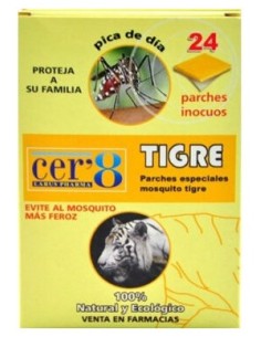 Cer'8 24 Parches Antimosquitos