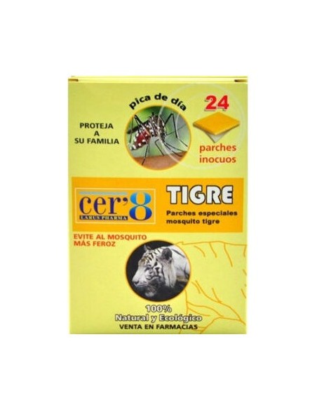 Cer'8 24 Parches Antimosquitos