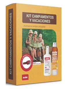 Acofarderm Kit Campamentos Y Vacaciones