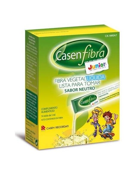 Casenfibra Junior Fibra Vegetal Líquida 14 Sobres