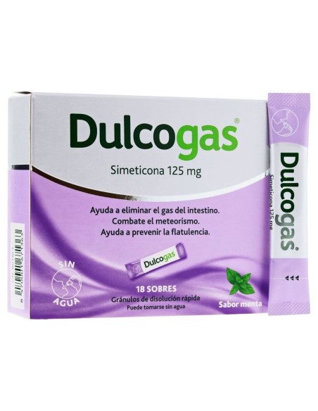 Dulcogas 125 Mg 18 Sobres