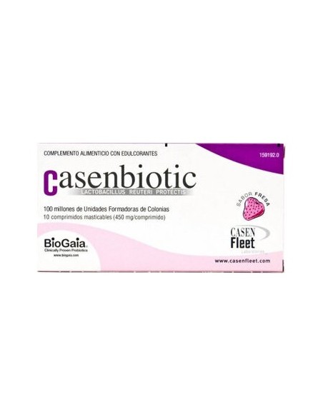 Casenbiotic 30 Comp Sabor Fresa