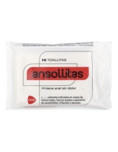 Ansollitas Toallitas Para La Higiene Anal 10Uds