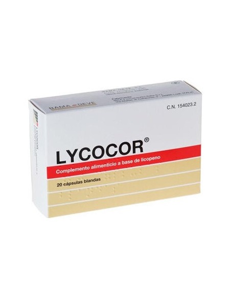 Lycocor 20 Capsulas Blandas