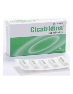Cicatridina 5 Mg 10 Supositorios
