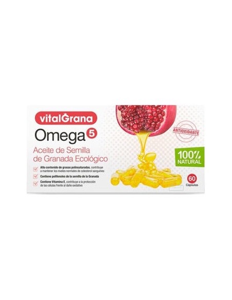 Omega 5 Vitalgrana Pharma 60 Capsulas.