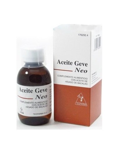 Aceite Geve Neo Higado De Bacalao 150 Ml