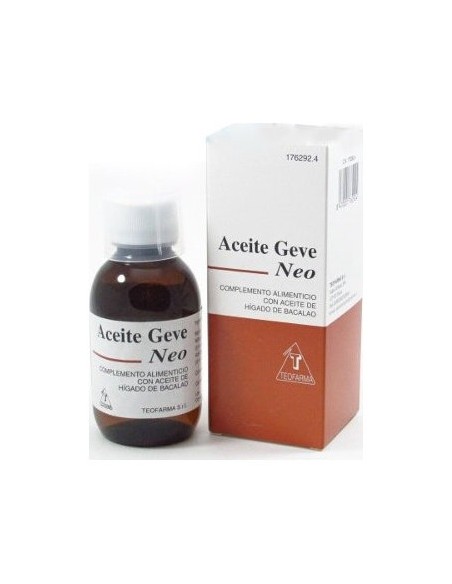 Aceite Geve Neo Higado De Bacalao 150 Ml
