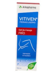 Vitiven® Gel De Masaje Piernas Ligeras 150Ml