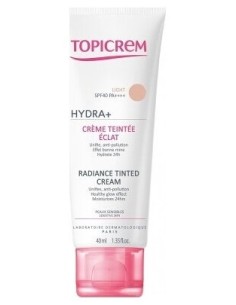 Topicrem Crema Facial Ultahidrantante Color Claro Spf40