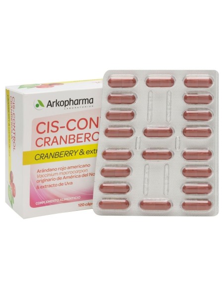 Cranberola Ciscontrol 120 Caps Arko