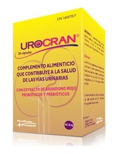 Urocran Arándano Rojo Americano Y Probióticos 30Cáps