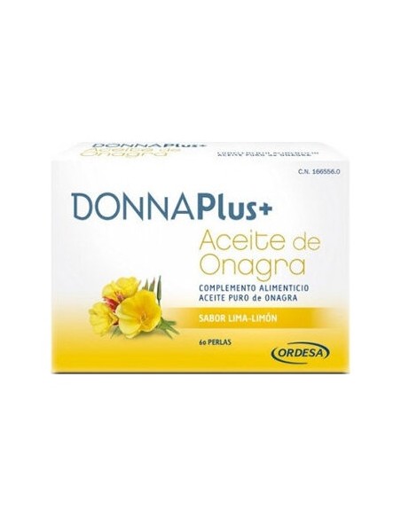 Donnaplus+ Aceite De Onagra 60 Perlas