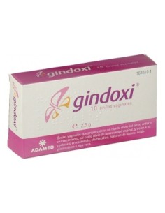 Gindoxi Óvulos Vaginales 10Uds