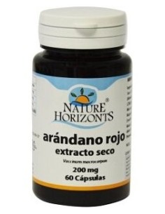 Nature Horizons Arandano Rojo E.S 200Mg 60Cap