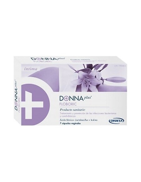 Donnaplus Floboric 7 Cápsulas Vaginales