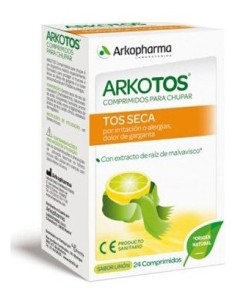 Arkotos Tos Seca Sabor Limón 24Comp