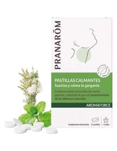 Aromaforce Pastilles Apaisantes Adoucit &...