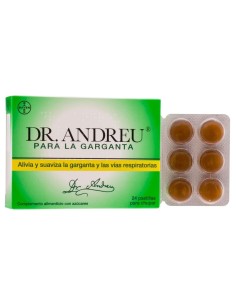 Bayer Dr. Andreu Pastillas Sabor Miel 24Uds