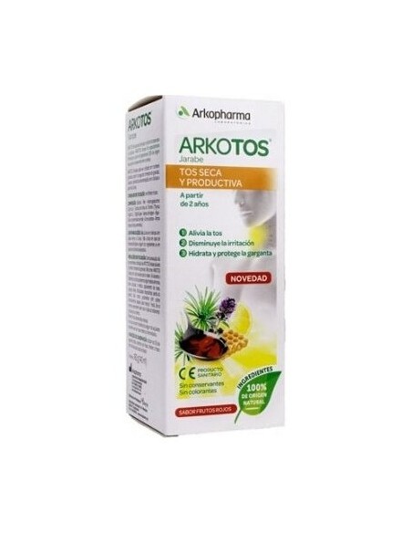 Arkotos Jarabe Tos Seca Y Productiva 140Ml