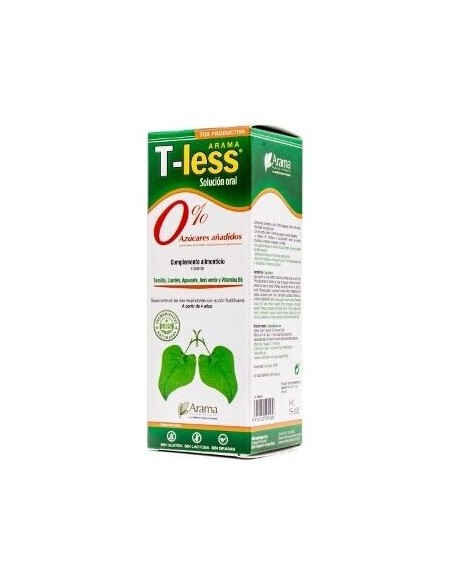 T-Less Solucion Oral 0% Azúcar Añadido Fluidificante A Partir