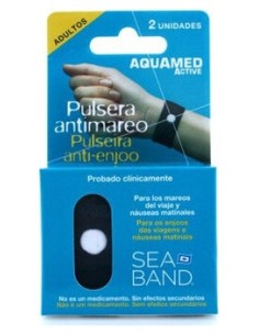 Aquamed Active Pulsera Antimareo Adulto 2Uds