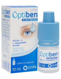 Optiben Gotas Sequedad Ocular 10 Ml