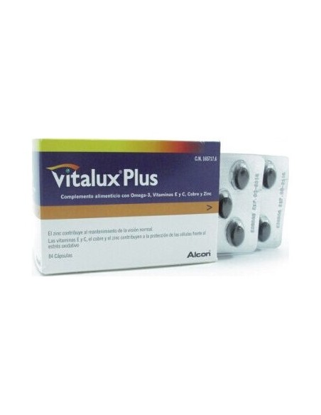 Vitalux Plus 84 Capsulas Gelatina Blanda