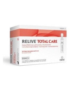 Relive Total Care Gotas Oftálmicas 20 Monodosis