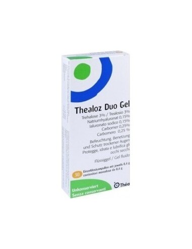 Thealoz Duo Gel Estéril Unidosis 0.4Ml 30Uds