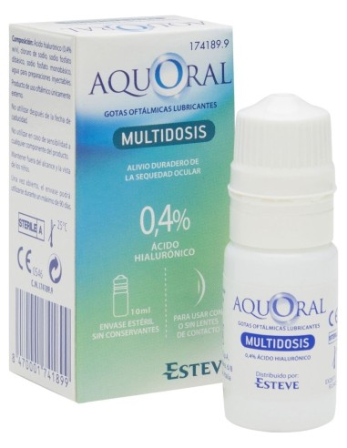 Aquoral Gotas Oftalmológicas 10Ml