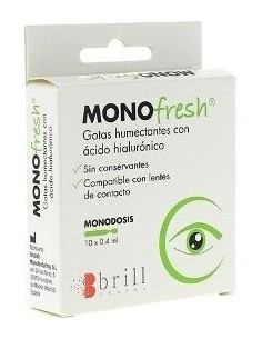 Mono Fresh Humectantes Gotas 10Und X 0,4 Ml
