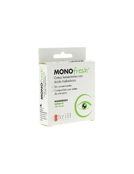 Mono Fresh Humectantes Gotas 10Und X 0,4 Ml