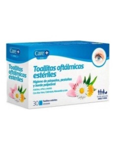 Care+ Toallitas Oftálmicas Estériles 30 Uds.