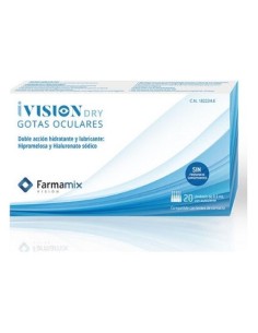 Ivision Dry Grotas Oculares Unidosis 20X0.5 Ml