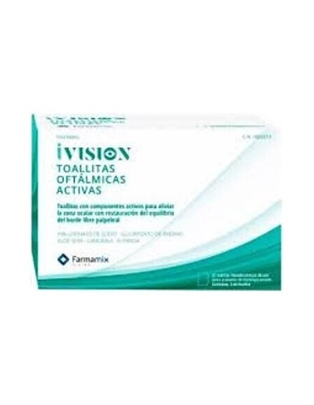 Ivision 20 Toallitas Activas Farmamix