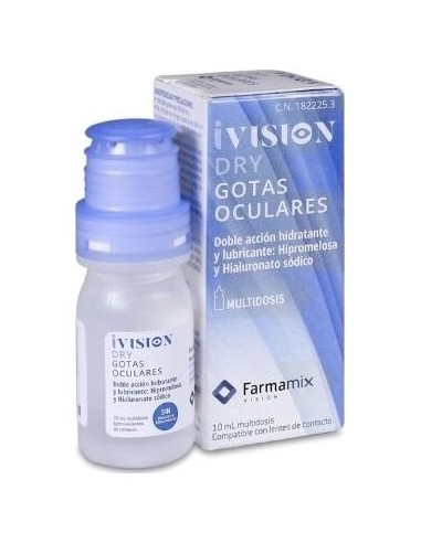 Ivision Dry Gotas Oculares 10Ml Farmam