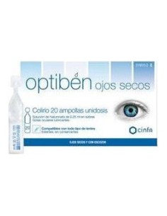 Optiben Gotas Sequedad Ocular 20 Amp