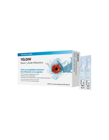 Yeloin Colirio Monodosis 0,5 Ml 30 U