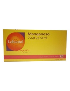 Labcatal 10 Manganeso 28 Ampollas