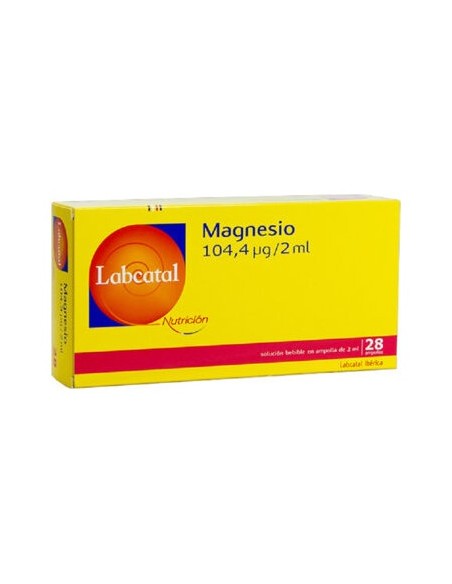 Labcatal 9 Magnesio 28 Ampollas