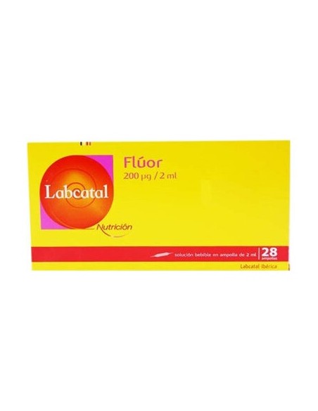 Labcatal 6 Fluor 28 Ampollas